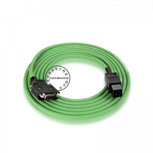Câble électrique industriel ASD-A2-EN0003-G de codeur de moteur de delta de haute qualité