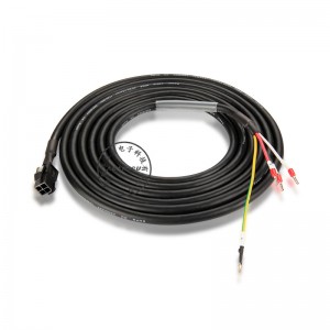 fournisseurs de câbles industriels câble d'alimentation flexible pour servomoteur Delta ASD-A2-PW0003