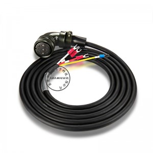 câble électrique industriel câble d'alimentation blindé pvc pour servo-moteur Delta