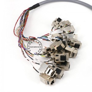 fabricants de câbles de communication delander 64p male to rj45