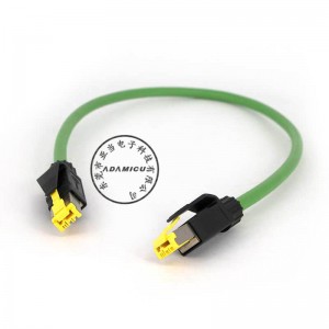 Câble réseau fourni avec le câble réseau Ethernet du connecteur RJ45 Harting